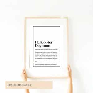 Definitionsposter Helicopterdogmum