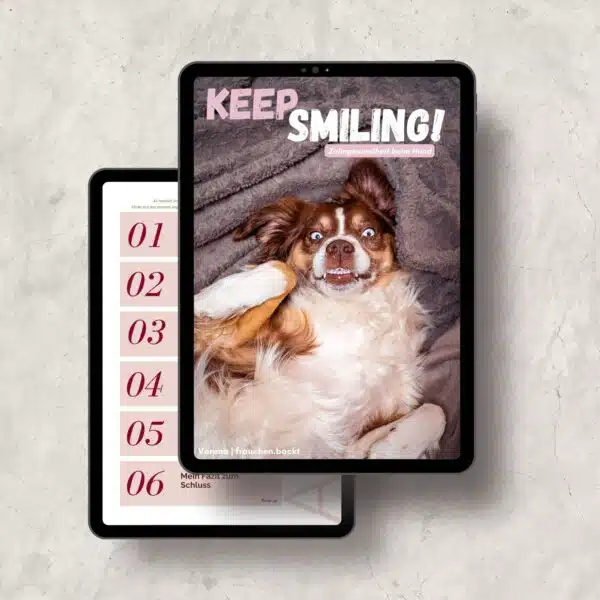 Keep smiling! - Zahngesundheit beim Hund Der digitale Guide rund um die Zahngesundheit bei Hunden.