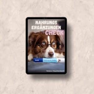 Der NahrungsergänzungsCheck für Hunde