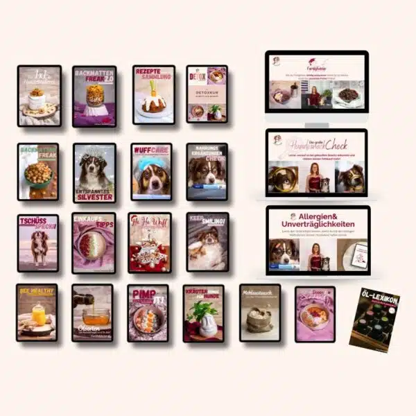 frauchen.backt Big Bundle. Erhalte 22 Produkte mit 54% Preisnachlass!!!